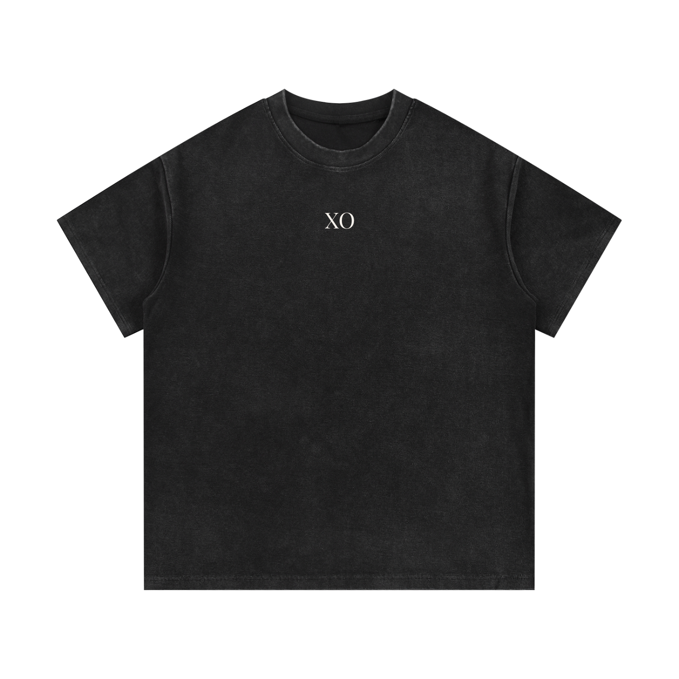 RAISING HUMANS - Mineral Wash Waffle Knit T-Shirt