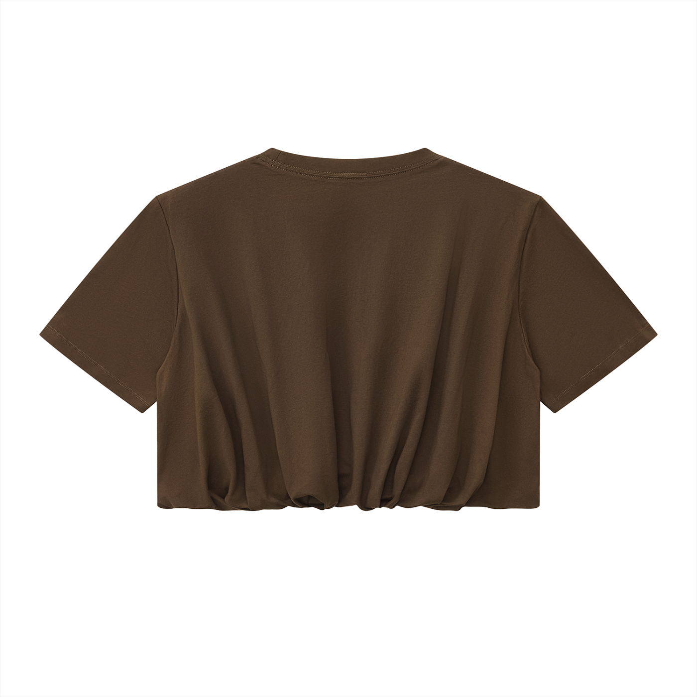 STRONG MOMS CLUB - Women’s Crop Bubble Hem T-Shirt